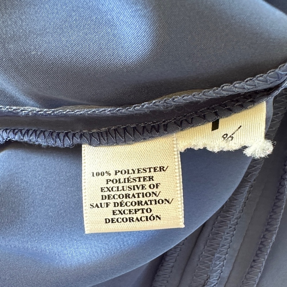 Ann Taylor Blue Midi Dress - Picture 9 of 9